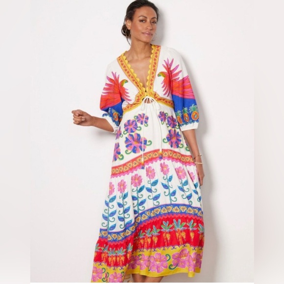 SOLD 🛑 ❌Farm Rio  dresses size medium new with tags - Picture 11 of 16